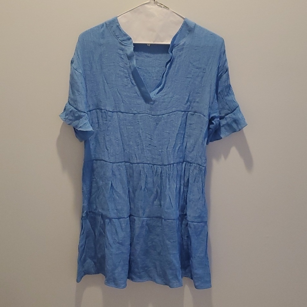 Adorable cute blue dress Size S (48)